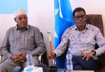 Wafdiga uu hoggaaminayo Wasiirka Amniga oo kulan la qaatay odayaasha dhaqanka degmada Garbahaarey ee Gobolka Gado