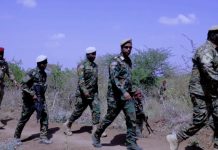 Taliyaha Ciidanka Dhulka oo gaaray deegaanka Xawaadley ee Gobolka Shabeellaha Dhexe