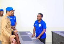 Taliyaha Ciidanka Boliiska oo kormeer Shaqo ku tagay xarunta ay ku howlgalaan Hoggaanka Gaadiidka