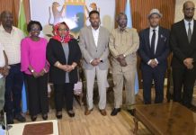 Wasiirka Kheyraadka iyo Dalxiiska Tanzania oo Soomaaliya soo gaartay