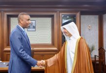 Ra’iisul Wasaaraha XFS oo qaabilay Danjiraha Qatar ee Soomaaliya