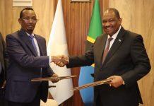 NISA iyo TISS oo Muqdisho ku kala saxiixday heshiis isafgarad ah