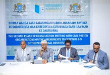 Shir looga hadlayo dhamaystirka Dastuurka oo ka furmay Muqdisho