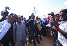 Wasiirka Amniga Gudaha XFS oo Garbahaarey lagu soo dhaweeyay