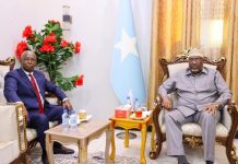 Guddoomiyaha Golaha Shacabka BJFS oo xafiiskiisa kulan kula qaatay guddoomiyaha Gobolka Banaadir