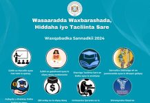 Wasaaradda Waxbarashada XFS oo Soo bandhigtay waxqabadkii ugu waaweynaa ee ay hirgelisay sannadkii 2024