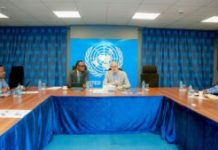 Guddoomiyaha SoDMA oo kulan la qaatay ku xigeenka Ergeyga Qaramada Midoobay ee Soomaaliya