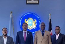 Safiirka Soomaaliya ee Kenya oo qaabilay doblomaasiyiinta safaaradda DRC Congo ee Kenya