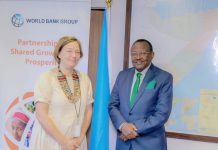 Wasiirka Deegaanka iyo Madaxa Bankiga Adduunka oo kulan muhiim ah yeeshay