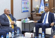 Ra’iisul Wasaare Xamsa oo la kulmay wakiilka gaarka ah ee midowga Afrika u qaabbilsan Soomaaliya