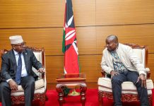 Wasiir Fiqi iyo madaxweyne ku-xigeenka Kenya oo ka wada hadlay xoojinta iskaashiga gobolka