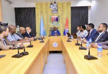 Duqa Muqdisho oo kulan la qaatay madaxda hay’adda UNOPS