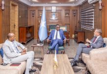 Wasiirka cadaaladda XFS oo qaabbilay 𝐒𝐚𝐟𝐢𝐢𝐫𝐤𝐚 𝐒𝐰𝐞𝐝𝐞𝐧 𝐮 𝐟𝐚𝐝𝐡𝐢𝐲𝐚 𝐒𝐨𝐨𝐦𝐚𝐚𝐥𝐢𝐲𝐚