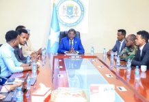 Wasiirka amniga gudaha Soomaaliya oo guddoomiyay kulanka guddi howleedka farsammo ee xiriirka arrimaha xasilinta