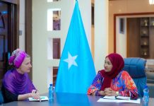 Wasiir Khadiija Makhsuumi oo qaabishay Madaxa Ilaalinta xuquuqda Aadanaha ee hawlgalka UNTMIS)