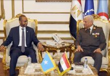 Wasiirka Gaashaandhiga XFS oo Masar kula kulmay dhigiisa