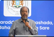 Madaxweynaha JFS oo shacabka la wadaagay Guusha Soomaaliya ee Kursiga QM