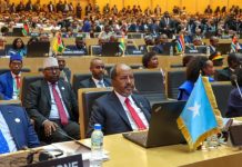 Madaxweyne Xasan Sheekh oo u hambalyeeyay Guddoomiyaha cusub ee Midowga Afrika