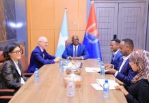 Duqa Muqdisho oo kulan la qaatay Sii hayaha ergeyga gaar ah ee xoghayaha guud ee Qaramada Midoobay