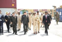 Taliyaha ciidamada militariga Turkiga oo soo gaaray magaalada Muqdisho