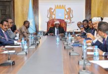 Guddoomiyaha Golaha shacabka oo shir guddoomiyey kulanka gudidda joogtada ah