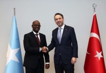 Wasiirka Petrolka XFS oo la kulmay dhigiisa dalka Turkiga