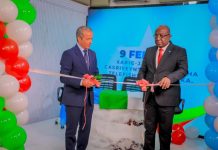 Wasiirka Warfaafinta iyo Safiirka Talyaaniga oo xarigga ka jaray Studiyaasha TV-ga Qaranka oo dib udhis iyo casriyayn lagu sameeyay