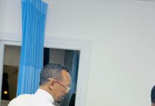 Agaasimaha NISA oo booqday askar ku dhaawacantay dagaalka dalka looga sifaynayo Khawaarijta