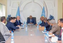 Guddoomiyaha Maxkamadda sare ee dalka oo qaabilay wafdi ka socda dalka Masar