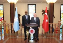 Soomaaliya iyo Turkiga oo ka wada hadlay iskaashiga la dagaallanka argagixisada