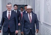 Wasiir Fiqi oo Muqdisho ku qaabilay wafdi sare oo Turkiga ka socda