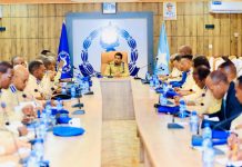 Taliyaha Booliiska Soomaaliya oo shirguddoomiyay kulan la xiriiray amniga guud ee dalka