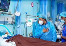 Madaxweyne Xasan Sheekh oo booqday Dhaawacyada Ciidamada Qaranka iyo kuwa Macawisleyda