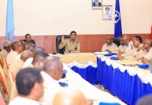 Taliyaha ciidanka Booliiska oo shirguddoomiyey kulan looga hadlayo la dagaalanka khawaarijta