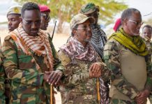 Madaxweyne Xasan Sheekh oo dib ugu laabtay furimaha dagaalka Khawaarijta