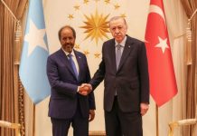 MADAXWEYNE XASAN SHEEKH OO ANKARA KULA KULMAY DHIGGIISA TURKIGA