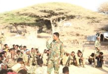 Ciidanka Xoogga iyo kuwa madaniga ee Sh/Dhexe oo wada howlgallo ka dhan ah khawaarijta