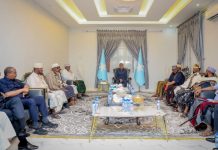 Ra’iisul wasaare Xamse oo caawa la kulmay Isimada SSC Khaatumo