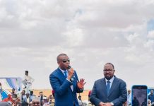 Raโiisul wasaaraha XFS iyo wafdigiisa oo gaaray magaalada Laascaanood