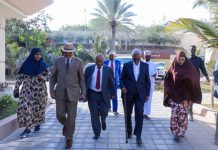 Guddoomiyaha Aqalka sare iyo wafdi uu hoggaaminayo oo u amba-baxay dalka Jabuuti