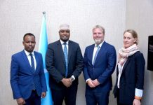 Wasiirka Qorsheynta oo la kulmay danjiraha Denmark