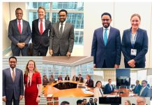 Wasiirka Maaliyadda XFS oo washington kulamo muhiim ah kula qaatay madaxda iyo ururada Caalamiga ah ee ka shaqeeya dhaqaalaha