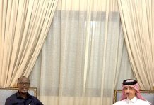 Wasiirka ganacsiga XFS oo la kulmay Safiirka dalka Qatar