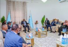 Wasiirro ka tirsan XFS oo lagu soo dhoweeyay Magaalada Laascaanood