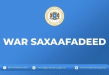 Madaxweynaha JFS oo casuumad ku saabsan madasha wadatashiga qaranka u diray Madaxweyneyaasha Dowlad-goboleedyada