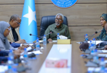 Guddoomiyaha Aqalka Sare oo shir guddoomiyay kulanka Guddiga Joogtada ah