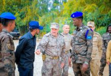 Wafdi ka socda ciidanka Özel Harekat ee Yurkiga oo Muqdisho soo gaaray