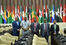 Guddoomiye kuxigeenka 2-aad ee golaha Shacabka oo ka qayb galay shirka Baarlamaanka dalalka Islaamka