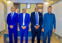 Wasiirka Tamarta iyo khayraadka Biyaha XFS oo Xafiiskiisa ku qaabiley Masuuliyiin ka sacdey Maamulka SSC-Khaatumo