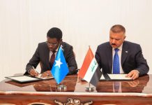 Soomaaliya iyo Ciraaq oo heshiis iskaashi amni ku kala saxiixday magaalada Baqdaad